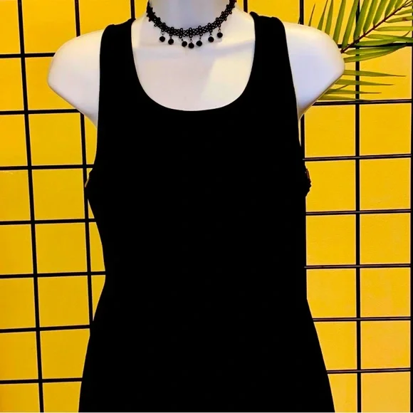 ASOS Black sequin halter dress - Picture 2 of 8